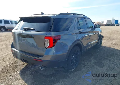 2024 Ford Explorer St-Line из США, поврежденный, VIN 1FMSK7KH2RGA72655